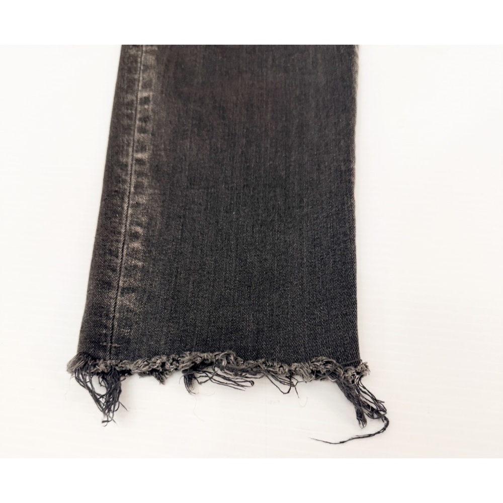 Moussy Vintage Westcliffe Raw Hem Ankle Crop Grey Jeans - 30 - Picture 4 of 9